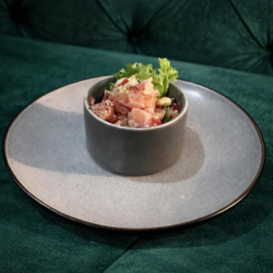 Ceviche de salmón