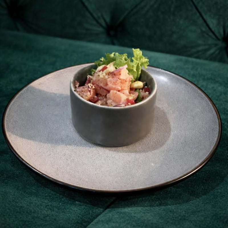 Ceviche de salmón