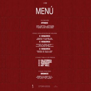 MENÚ X PASOS